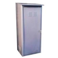 Шкаф разборный серого цвета на один баллон, (1х50 л.)